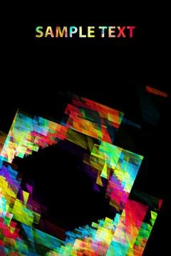 Color frame Stock Illustration