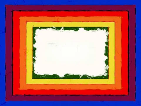 Color frame Stock Illustration