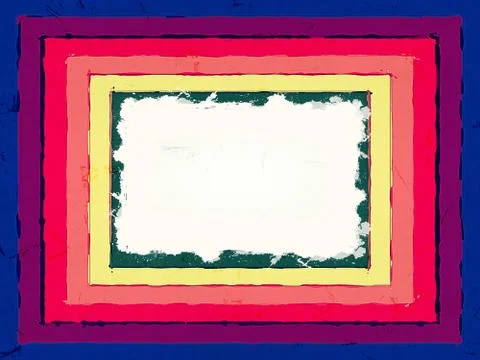 Color frame Stock Illustration