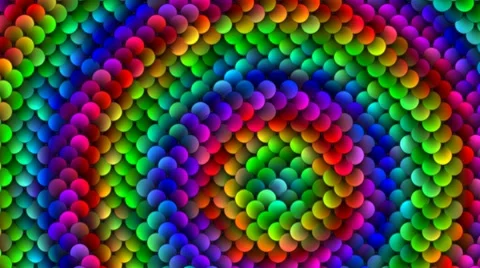 Color full-spheres (circles) Stock Footage 8981307