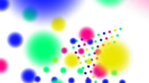 Color full-spheres Stock Footage 8912523
