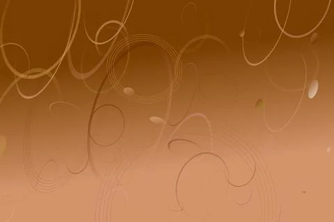 Color geometrical curved shape web page background Stock Illustration