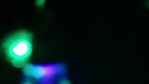 Color glare, abstract sparkles of different colors, disco light music Vídeos de archivo 149200870