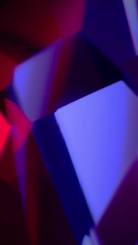 Color Glass Refraction. Vídeo Stock 336383341