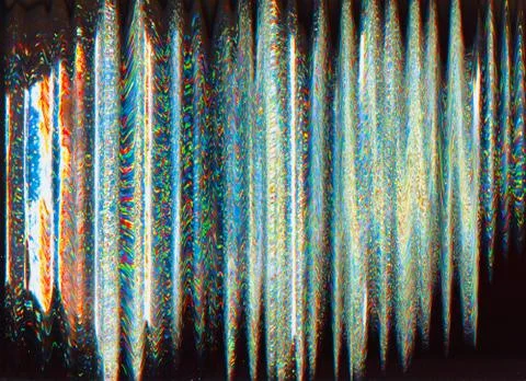 Color glitch background distortion texture blue Illustrazione stock