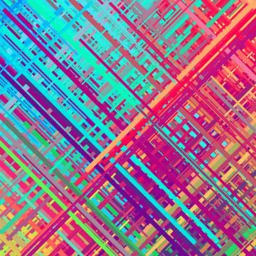 Color Glitch Background 스톡 일러스트
