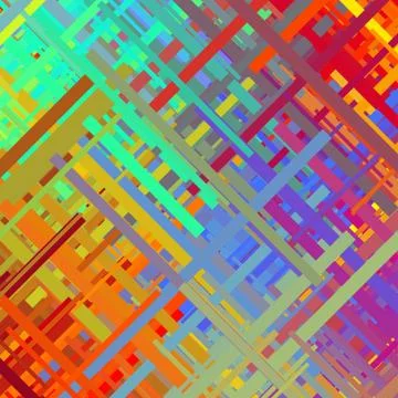 Color Glitch Background Stock Illustration
