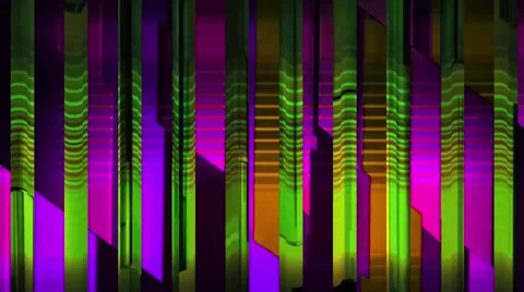 Color Glitch Video loop Video stock 63881491