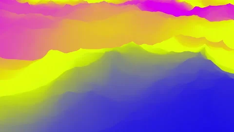 Color Gradation Wave Vídeos de archivo 193778351