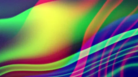 Color gradient and multi-colored lines in motion Video stock 151594242