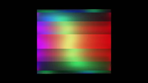 Color gradient animation. Abstract visuals of 3d glass object. Stock Footage 173553889