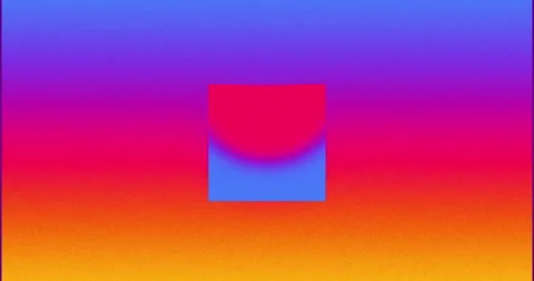 Color gradient animation. Morphing geometry shapes motion design. Transition or Stock Footage 231612026