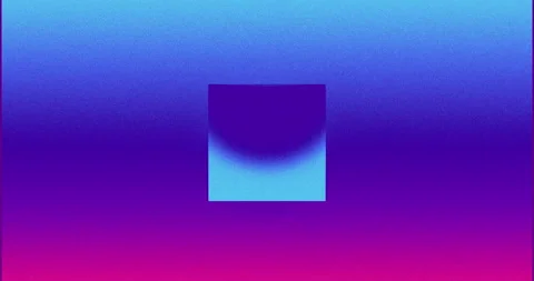 Color gradient animation. Morphing geometry shapes motion design. Transition or Stock Footage 234088985
