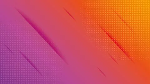 Color gradient background, abstract purple and orange gradation texture, vector Stock Illustration