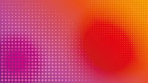 Color gradient background, abstract purple and orange gradation texture, vector Stock Illustration