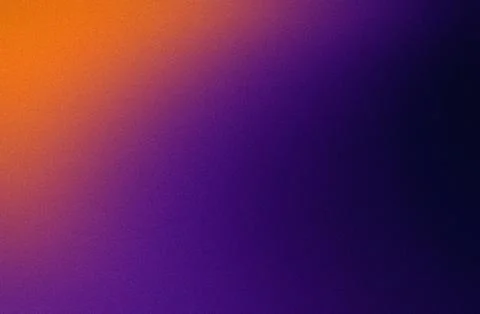 Color gradient background, dark purple orange black grainy texture abstract.. Stock Illustration
