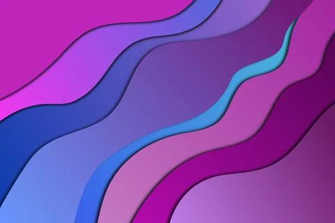 Color gradient background design. Abstract geometric background waves. Cool 스톡 일러스트