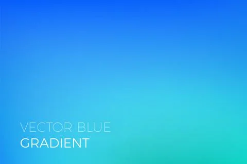 Color gradient background sky blue abstract soft blend trendy vector light ef Stock Illustration