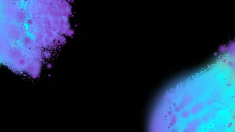 Color gradient. Black background . cloud of particles. business cinematic Stock Footage 86992770