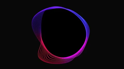 Color gradient black glowing background animation. Stock Footage 274932178