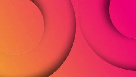 Color gradient circle animated background Stock Footage 264092768