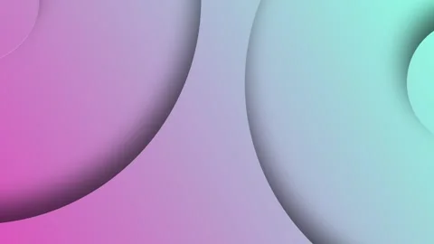 Color gradient circle animated background Stock Footage 264092798
