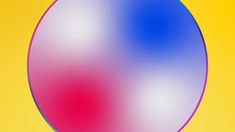 Color gradient circle with slow speed rotation. Magic techno modern animation 動画素材 83561751