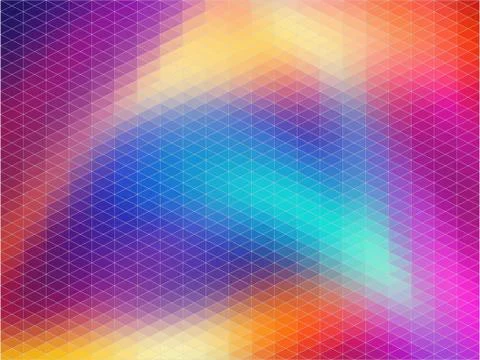 Color gradient covers design. Geometric shapes pattern. Stock Illustration