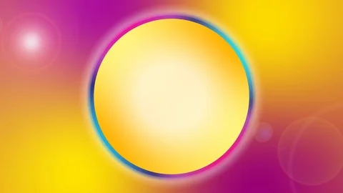 Color Gradient Lens Flare Effect with Gold yellow and magenta color scale. 動画素材 83697847