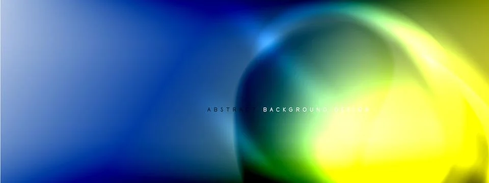 Color gradient shadows and light effects background. Lens flares and circles Ilustración de archivo