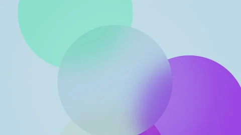 Color gradient shapes in animated pattern Stock Footage 164097324