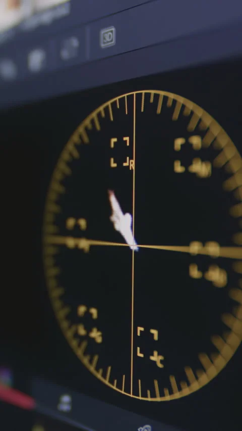 Color grading indicator graph on screen.... | Stock Video | Pond5