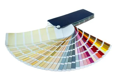 Color guide displaying a range of hues for Stock Photos