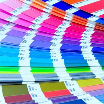 Color guide Stock Photos