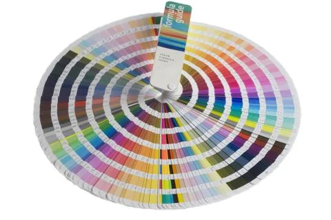 Color guide Stock Photos