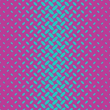 Color halftone diagonal ellipse pattern background - abstract vector design Ilustração Stock