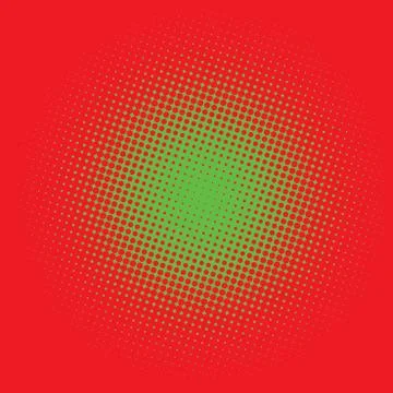 Color halftone gradient circle イラスト素材