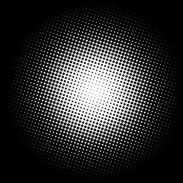 Color halftone gradient circle イラスト素材
