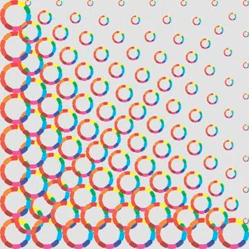Color Halftone Stock Illustration