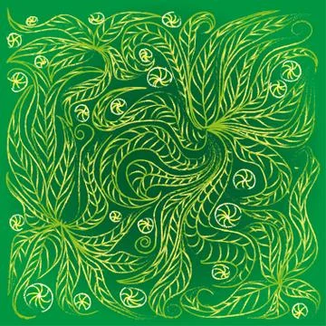 Color hand-drawn background for design and decoration textile, covers, packag Stock Illustration