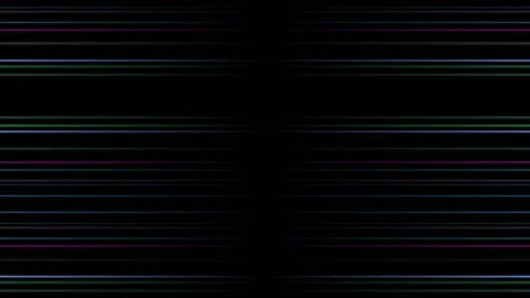 Color horizontal stripes. Luminous multi-colored lines. Stock Footage 133108014