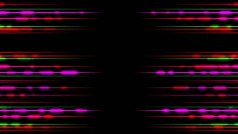 Color horizontal stripes. Luminous multi-colored lines. Stock Footage 133108445