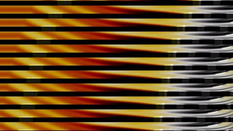Color horizontal stripes. Luminous multi-colored lines. Stock Footage 133110310