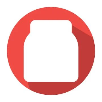 Color ink bottle icon vector Stock Illustration