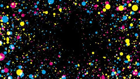 Color ink diffusion pattern background. イラスト素材