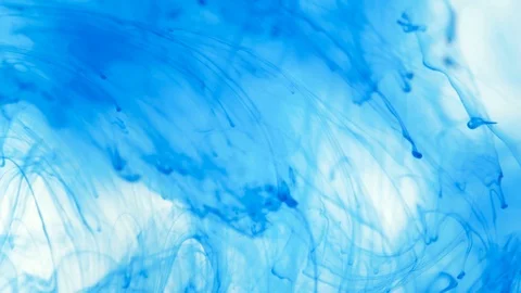 Color inks in water Stock Footage 100536265