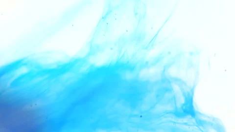 Color inks in water Stock Footage 100542732