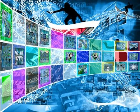 Color interface Stock Illustration