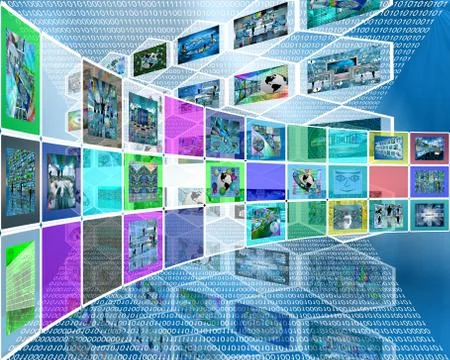 Color interface 스톡 일러스트