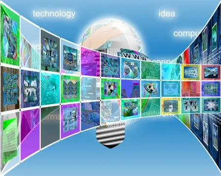 Color interface Stock Illustration